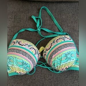 Shade & Shore patterned bikini top